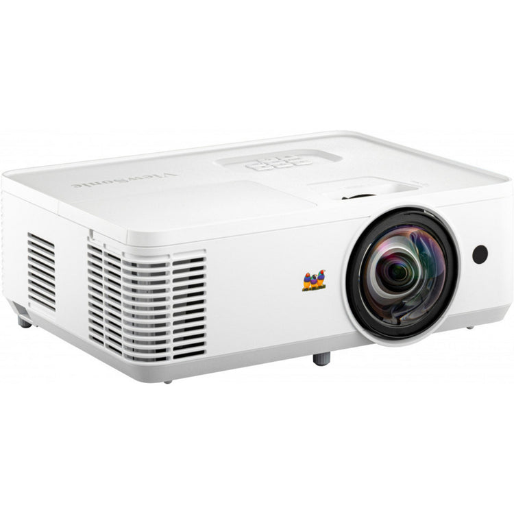 Viewsonic PS502W WXGA Short-Throw-DLP-Projektor (Weiß, 4000 Ansi Lumen, für Unternehmen und Bildungseinrichtungen)