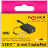 Delock USB-C> Mini-Displayport-Adapterschlüsselring