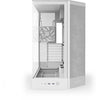 Nzxt h9 flow Midi-Tower-Gehäuse (weiß (matt) | 2x USB-A | 1x USB-C | gehärtetes Glas)