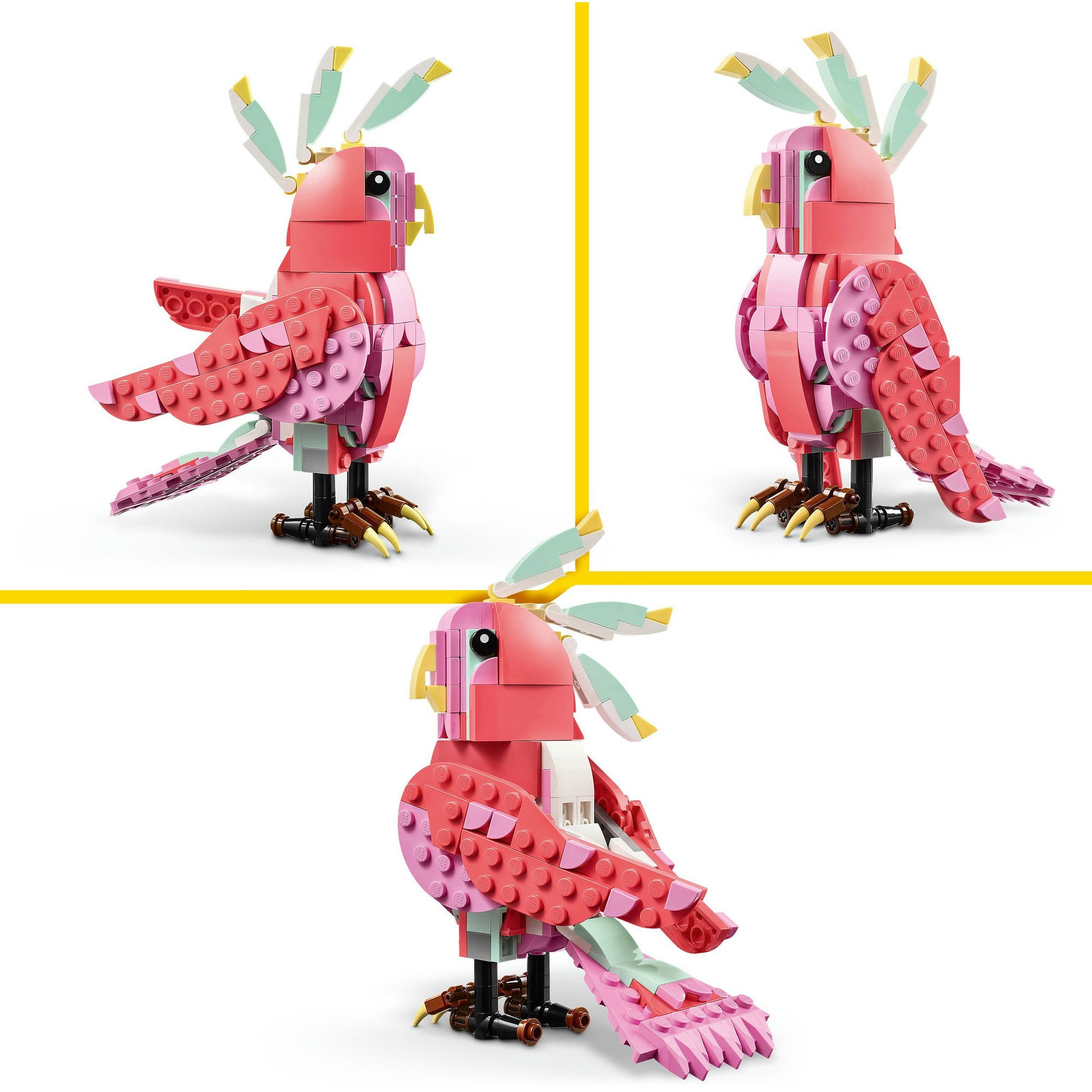 Lego -Schöpfer 31170 Wildtiere rosa Flamingo