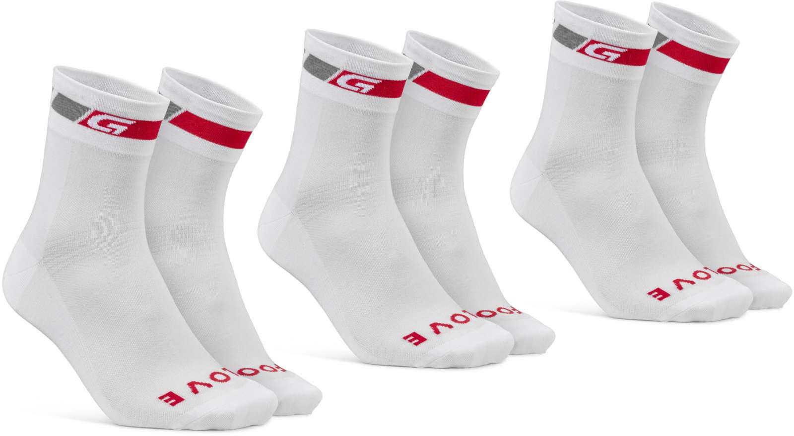 Gripgrab Coolmax® Regular Cut - Socken (3er Pack)