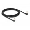 Delock RJ45 Network Cable Cat.6a S FTP Slim 90 ° nach unten
