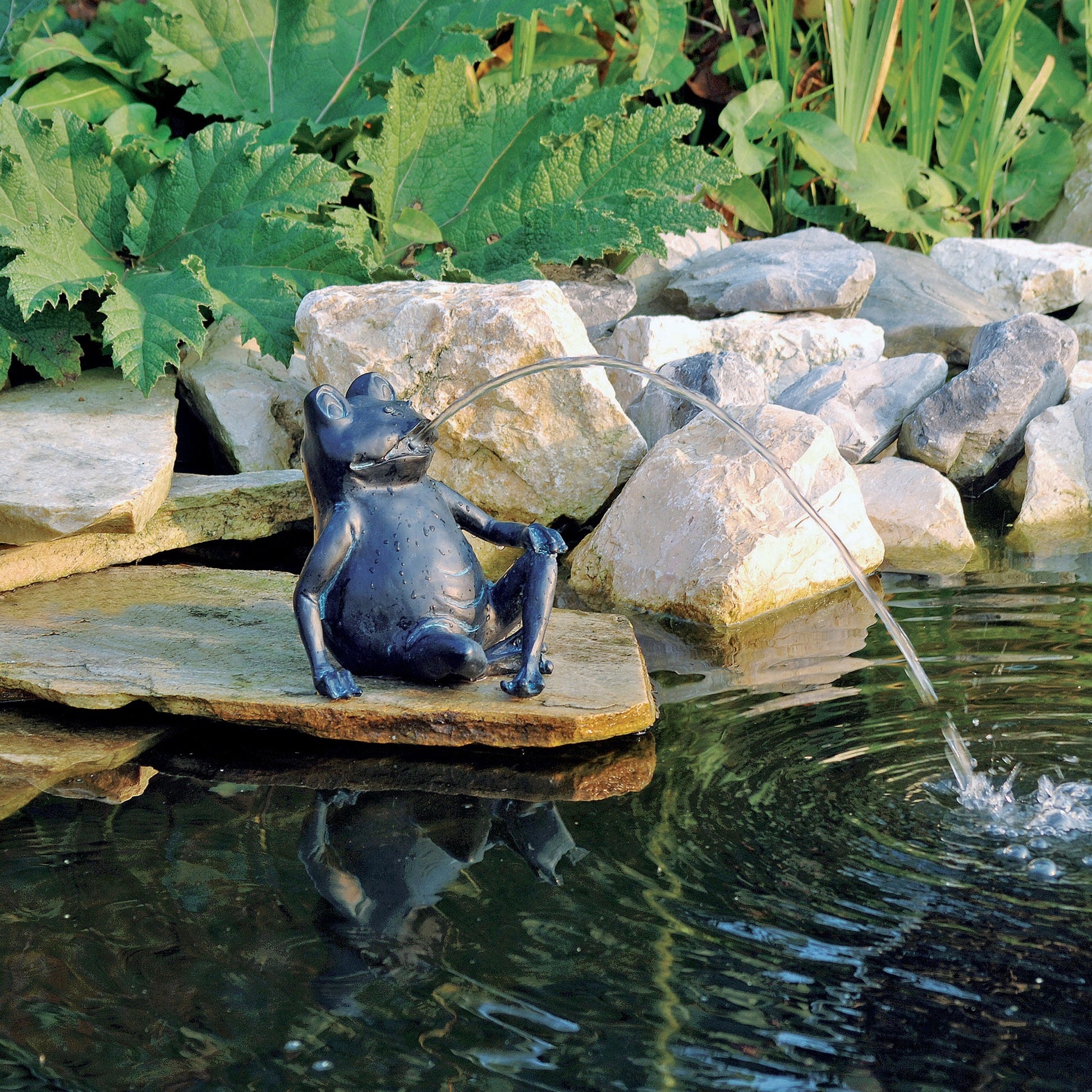 Ubbink -Froschspray -Figur