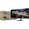 Gigabyte mo34wqc36 qd-oled 34 gebogener Ultrawide-Gaming-Monitor (schwarz, 2x HDMI, Display-Port, USB-A, USB-B, USB-C, 360 Hz)