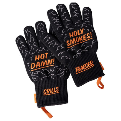 Traeger Grillhandschuh (schwarz, hitzebeständig bis 275 °C)