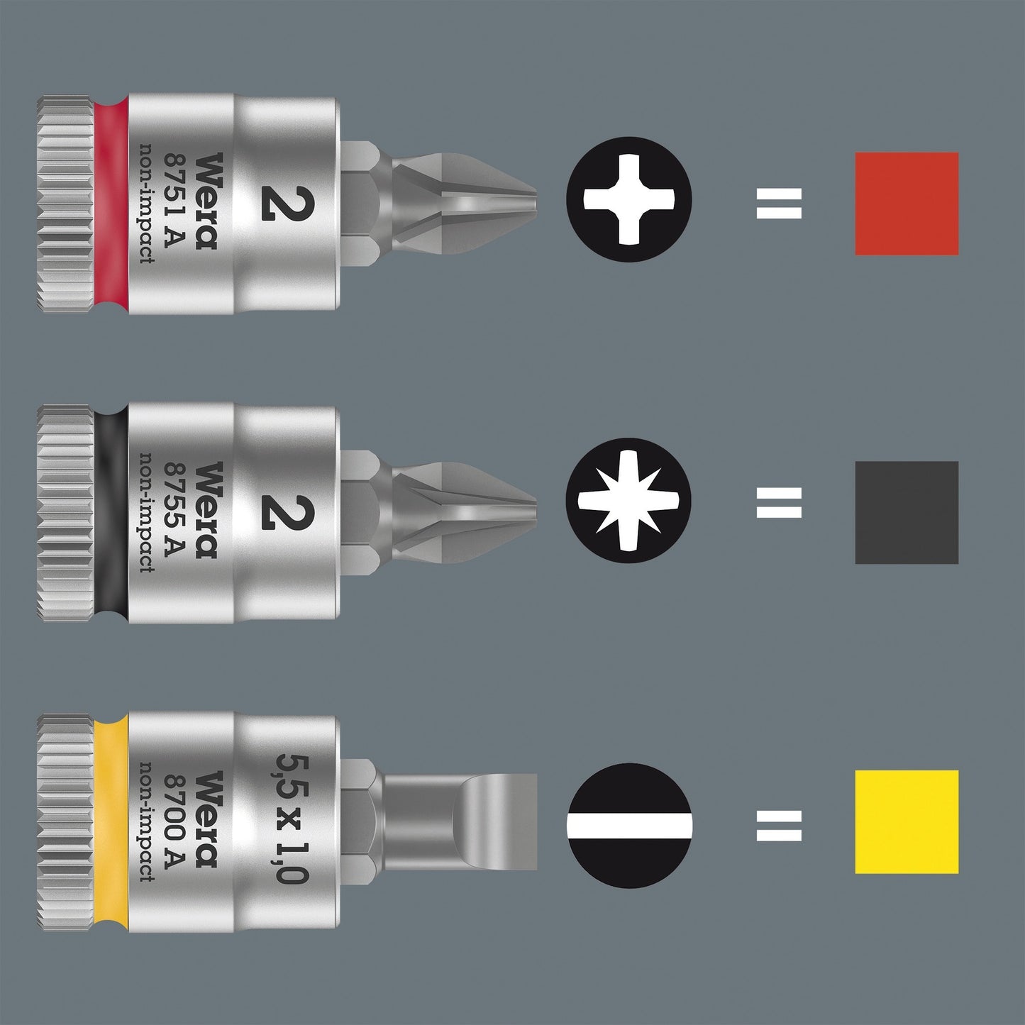 WAA 8100 SA All-In Zyklop Speed-Ratelset, 42-teiliger