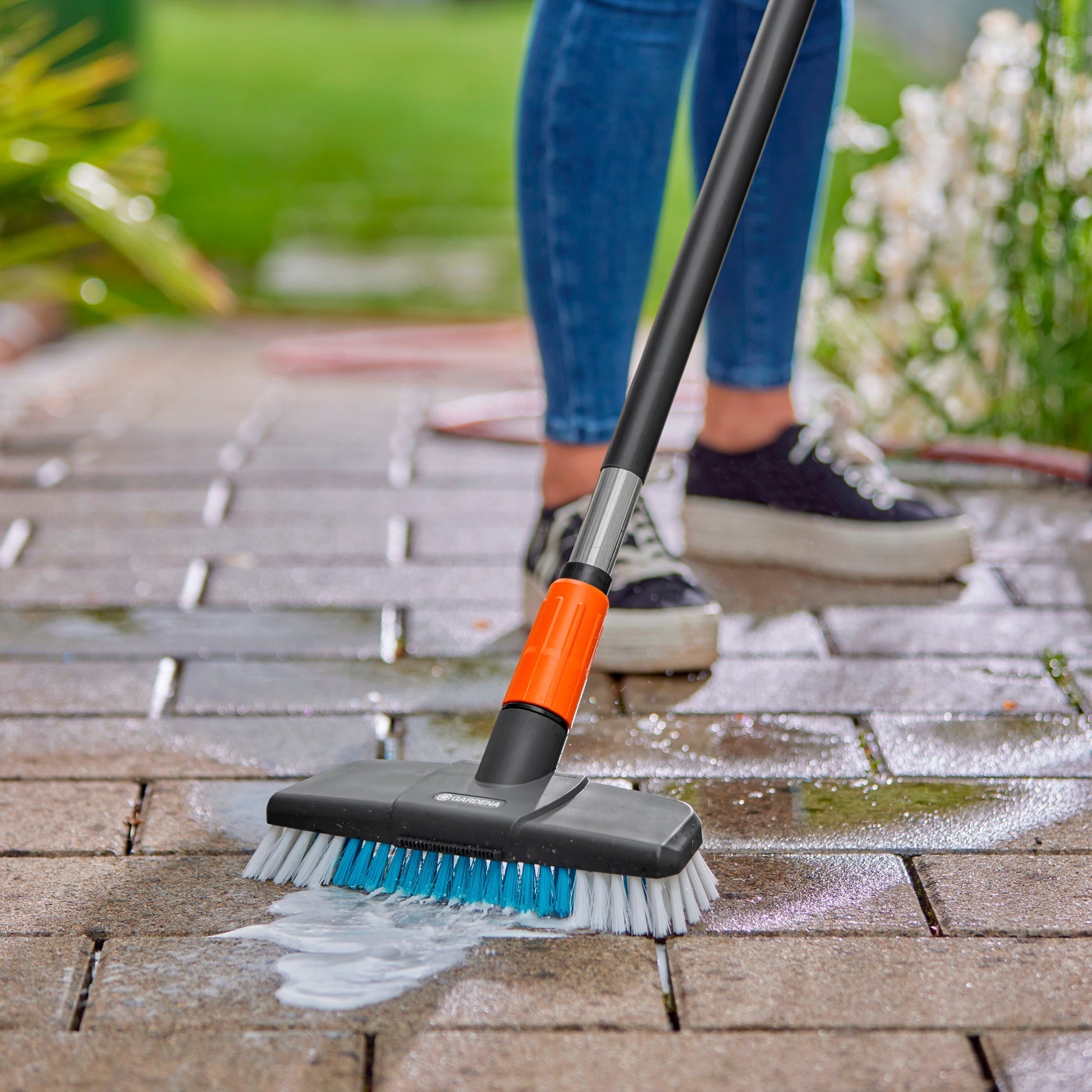 Gardena Cleansystem Stahlbrush hart