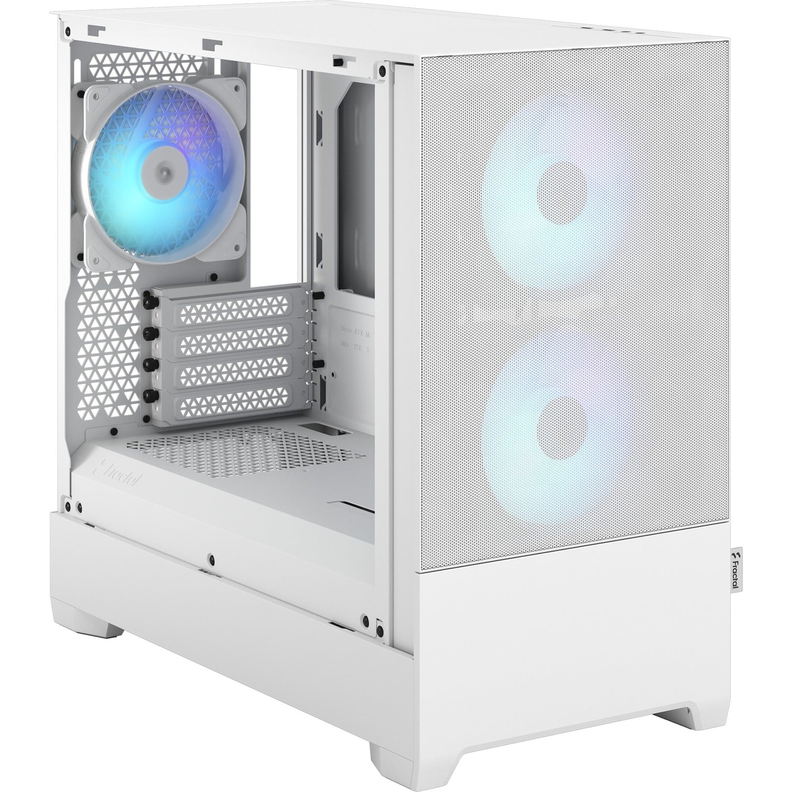 Fractal Design Pop Mini Air RGB Weiß TG Clear Tönung