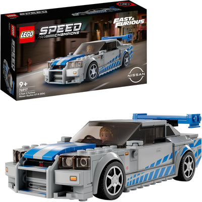 Lego Lego Speed ​​Champions 76917 2 Fast 2 Furious Nissan Skyline GT-R (R34)