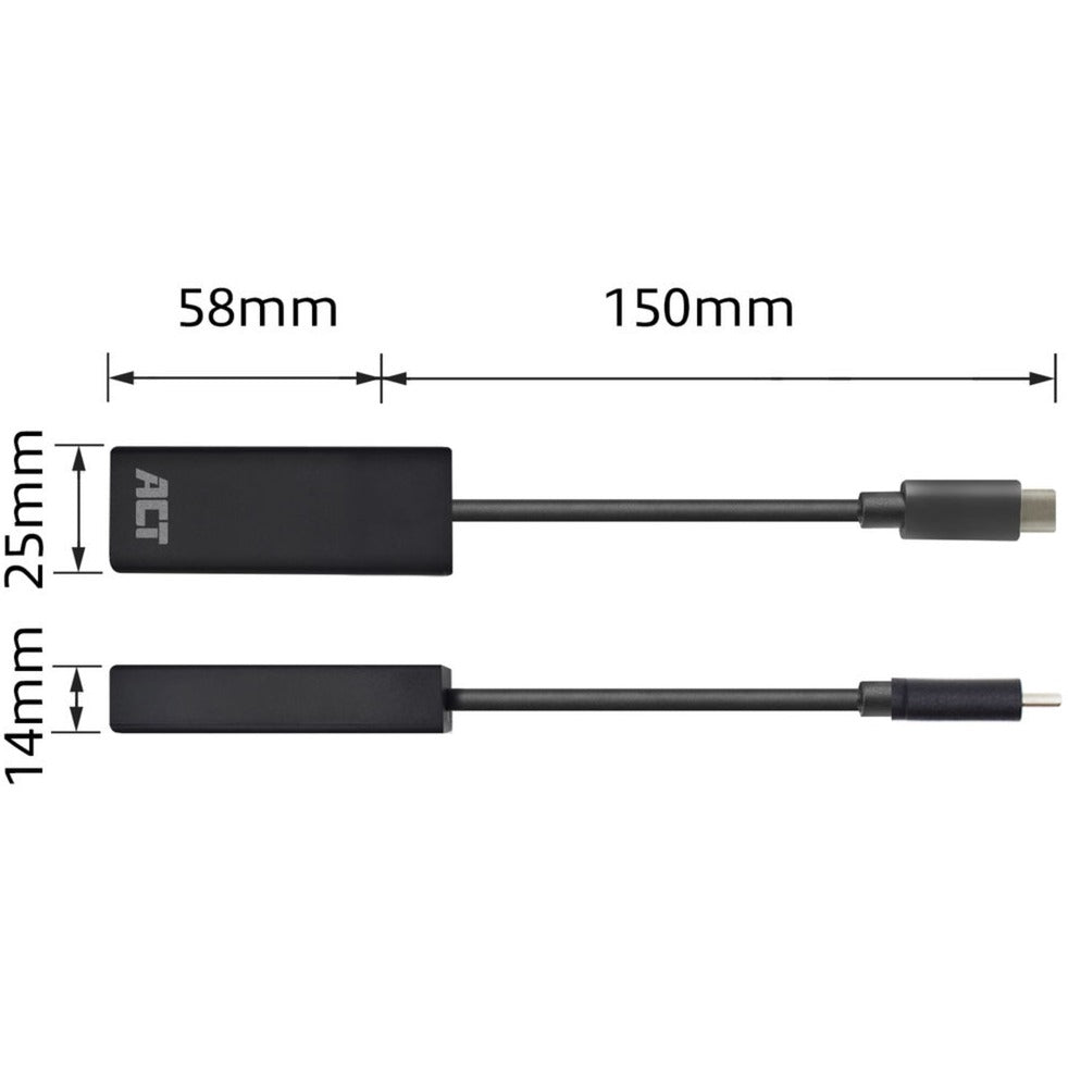 ACT USB-C Gigabit-Ethernet-Adapter