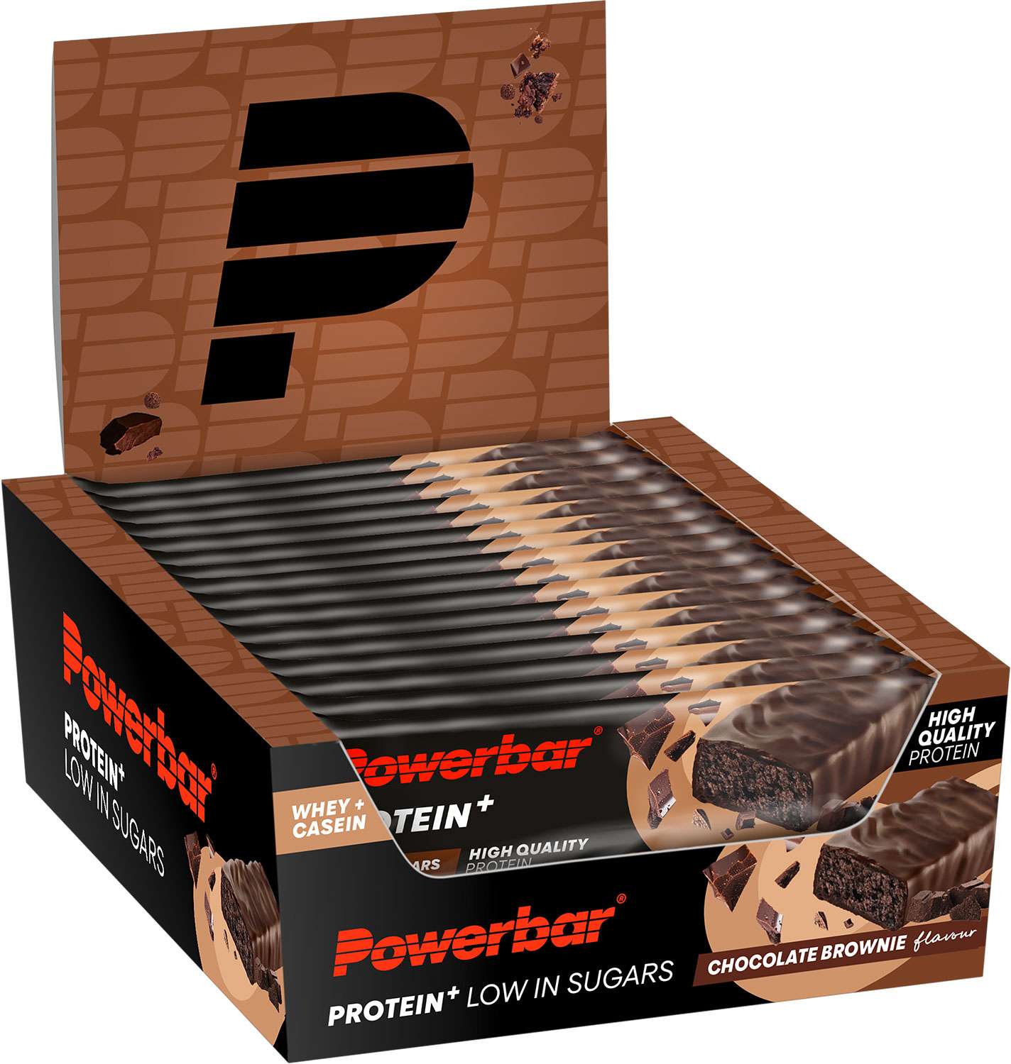 Powerbar Protein+ Low Sugar Riegel 16er Box