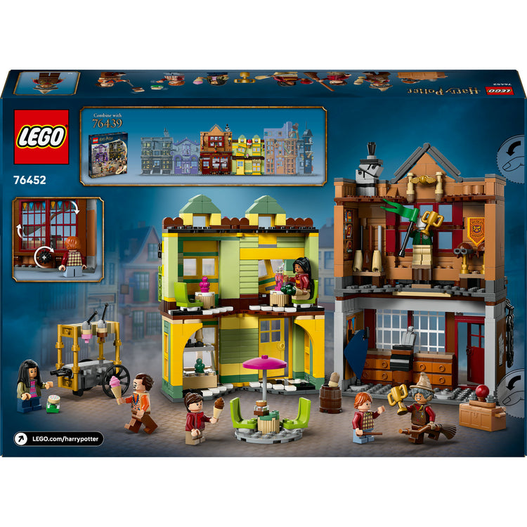 LEGO 76452 Harry Potter Zwik Bandage Zwerkbalpaleis und Eisdiele