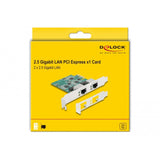 Delock PCI Express X1 -Karte zu 2 x RJ45 2,5 Gigabit Lan Rt - afbeelding 4