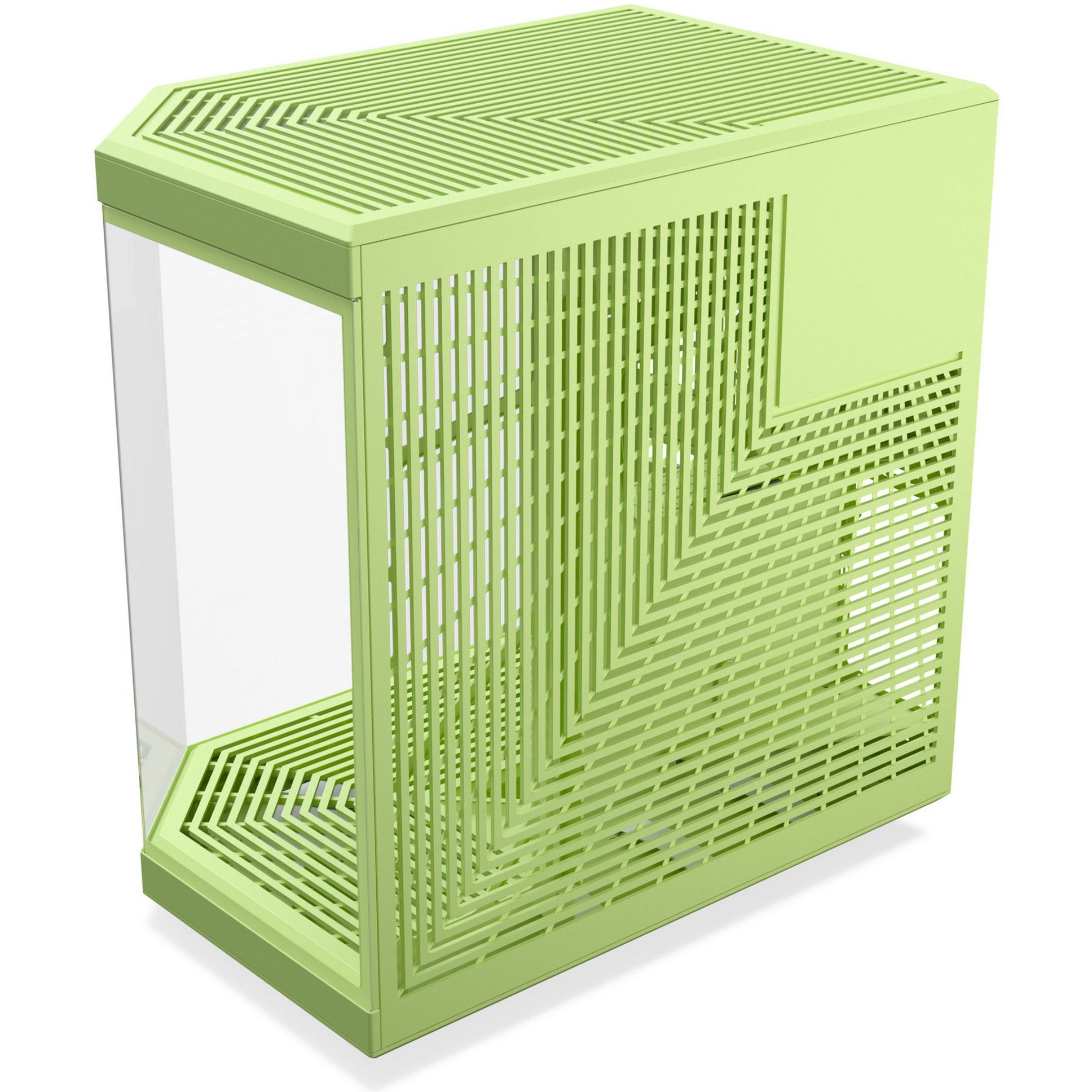 Hyte y70 Midi-Tower-Gehäuse (hellgrün | 2x USB-A | 1x USB-C | gehärtetes Glas)