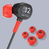 Powera kabelgebundene Ohrhörer für Nintendo Switch 2 In-Ear (schwarz rot, Nintendo Switch 2, Nintendo Switch, Nintendo Switch – OLED-Modell, Nintendo Switch Lite)