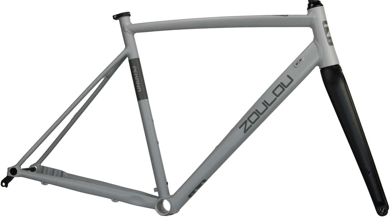 Zoulou Pekana Gravel Rahmenset inkl. Vollcarbongabel
