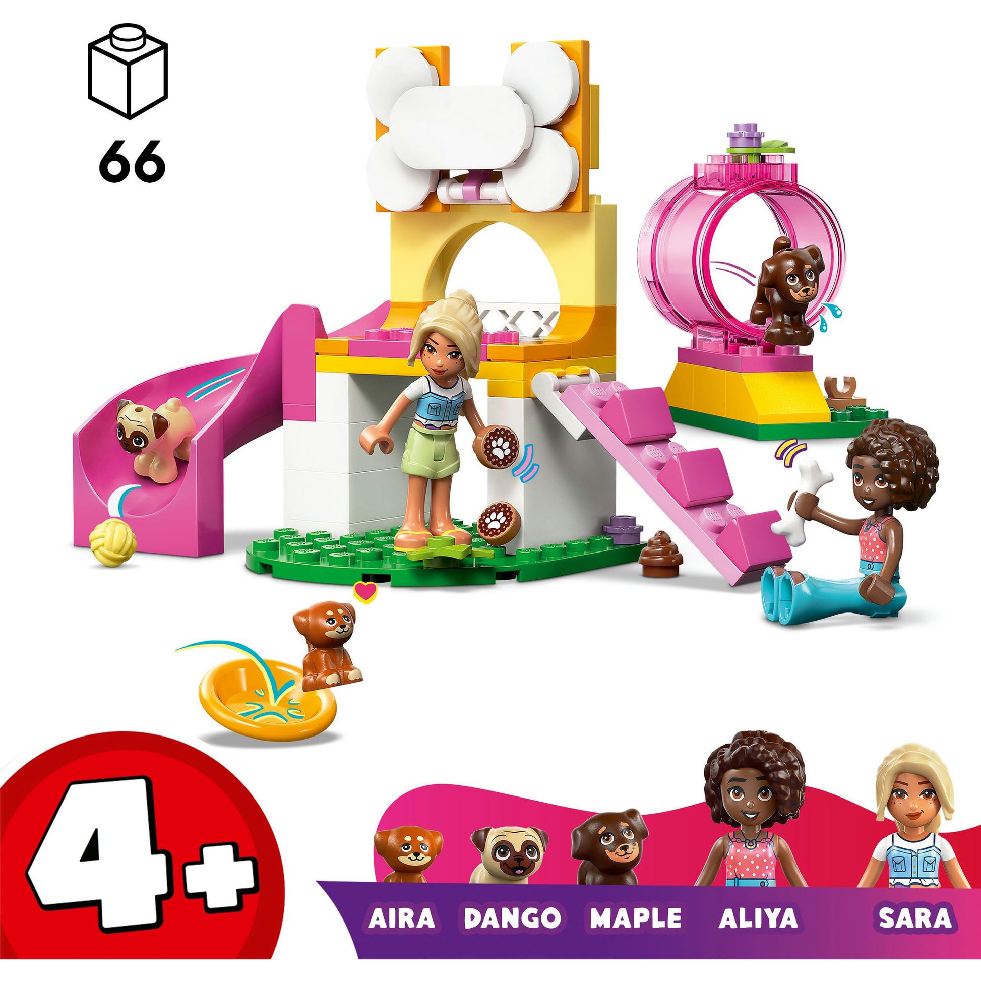 LEGO 42665 Freunde Hundespiel Garten