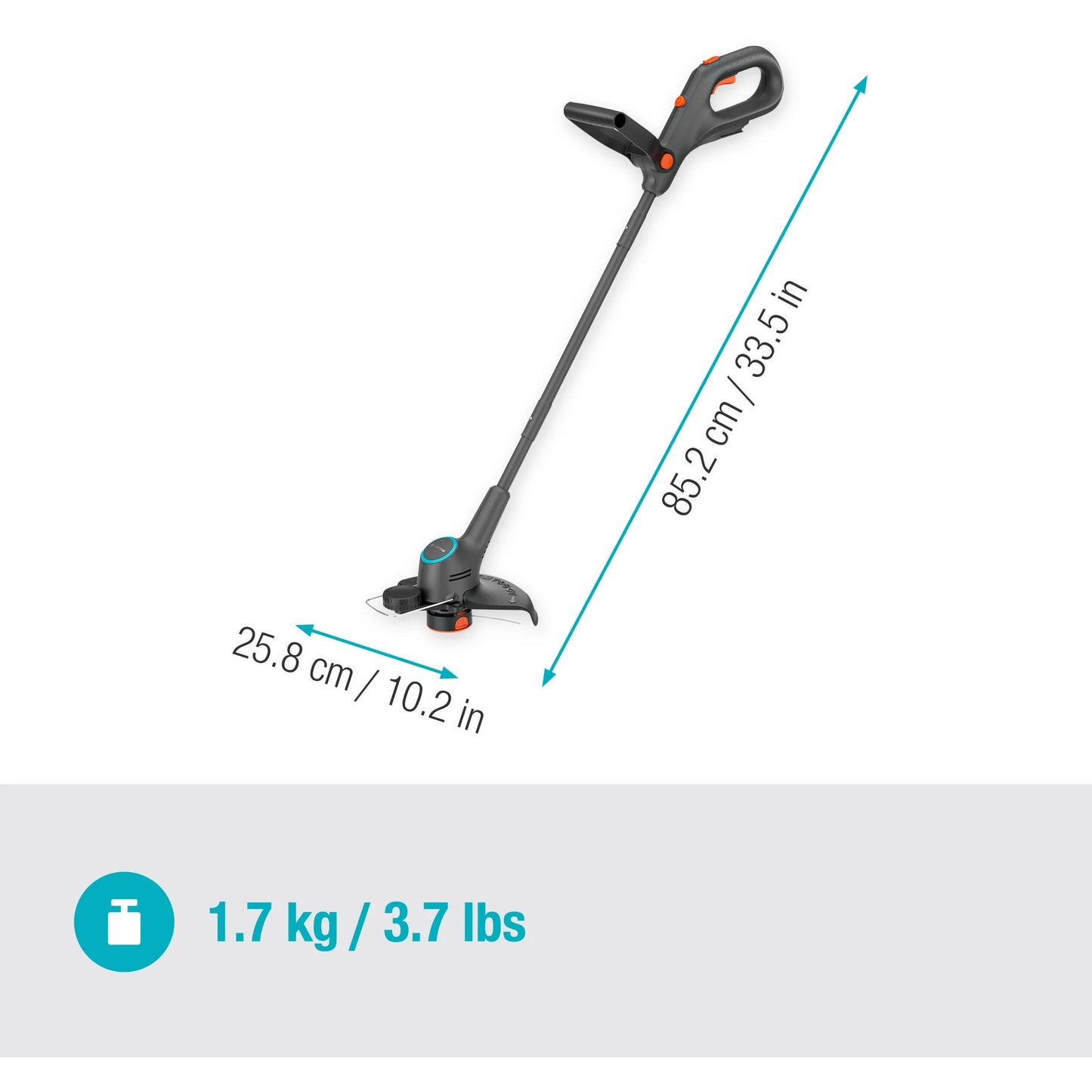 Gardena Trimmer Easytrim 2518V P4A Solo