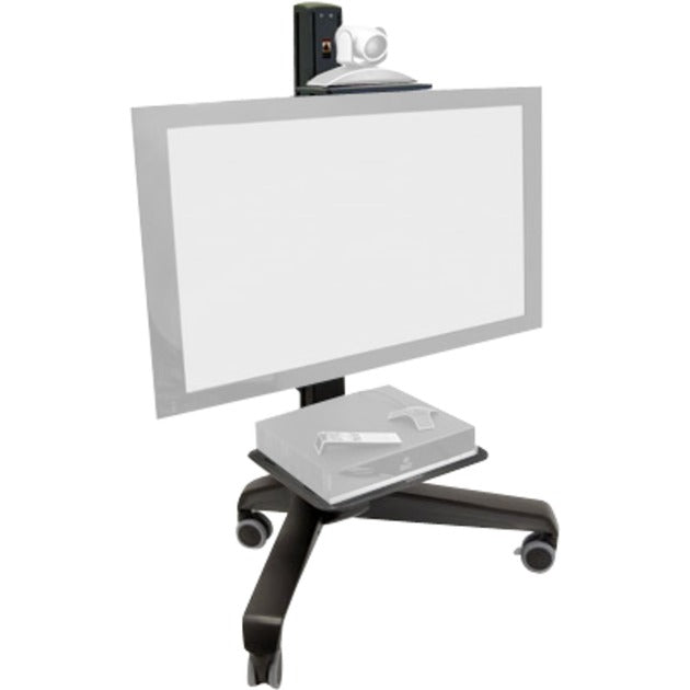 Ergotron Neo-Flex Mobile Media Center UHD-Basis (schwarz)