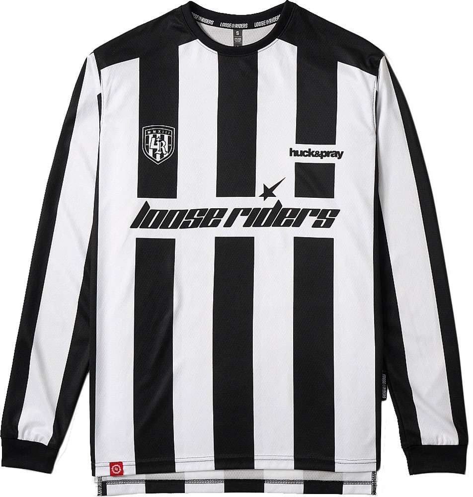 Loose Riders Derby Weiß – MTB-Langarmtrikot