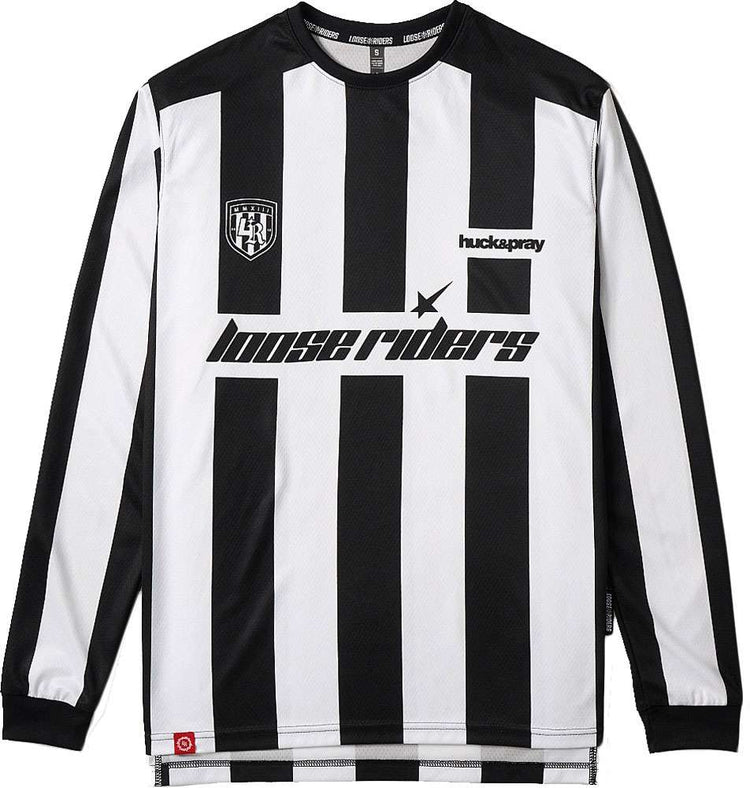 Loose Riders Derby Weiß – MTB-Langarmtrikot
