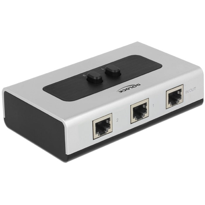 Delock Switch RJ45 10 1000 Mbit / s 2 Port