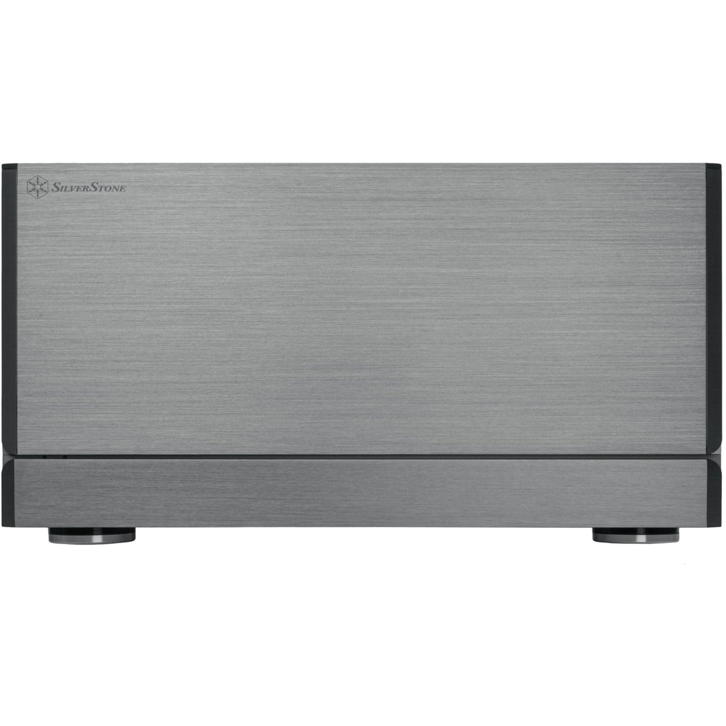 Silverstone Crown 04 HTPC-Gehäuse (dunkelgrau | 4x USB-A | 1x USB-C)