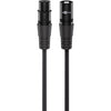 Goobay XLR-Verbindungskabel (schwarz, 2 Meter)