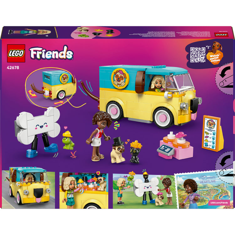 Lego Friends 42678 Lieferwagen mit Tierzubehör | 2 Stk