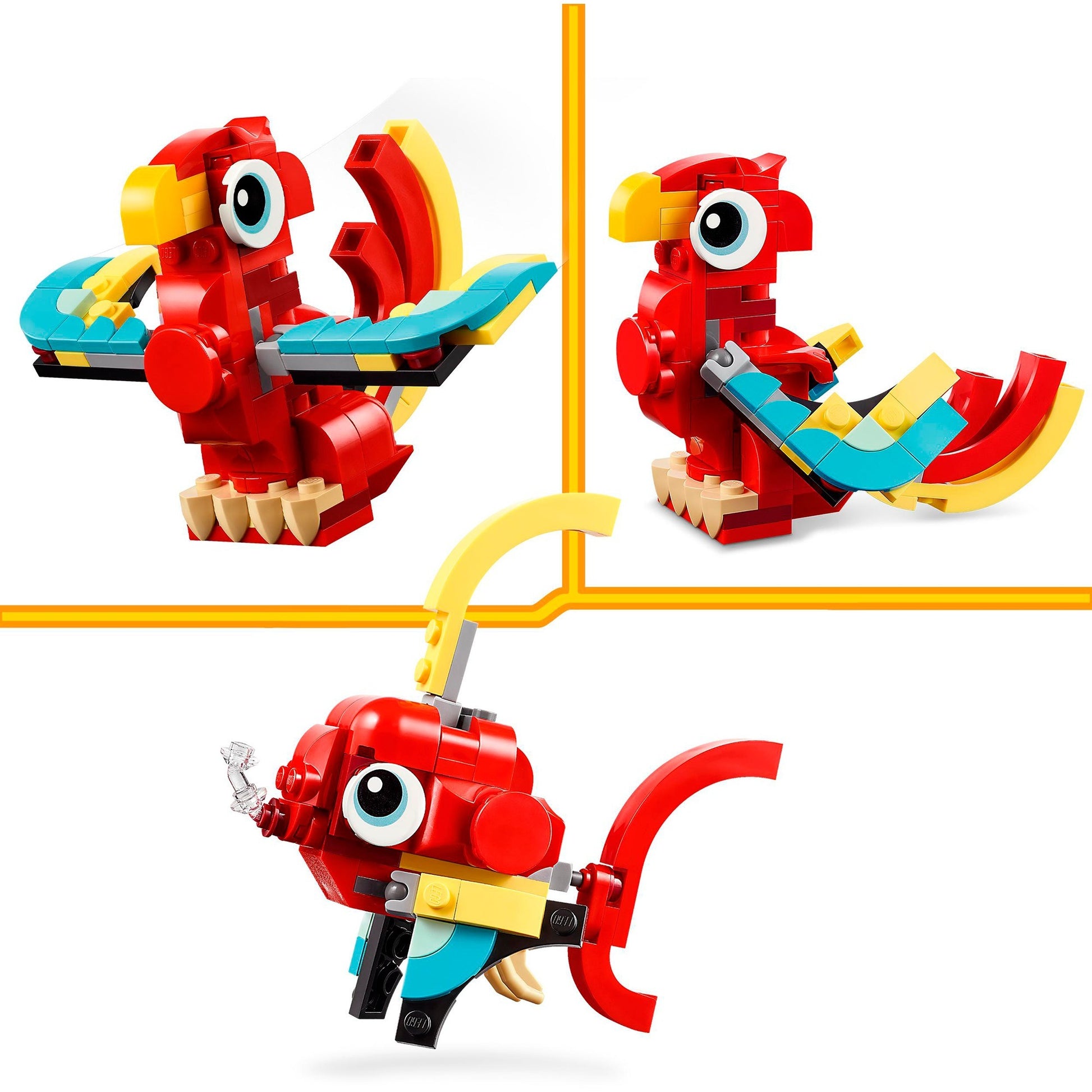 Lego LEGO Creator 31145 Roter Drache