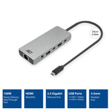 ACT-Konnektivität USB-C 4K 8K 60 Hz DockingStation - afbeelding 2