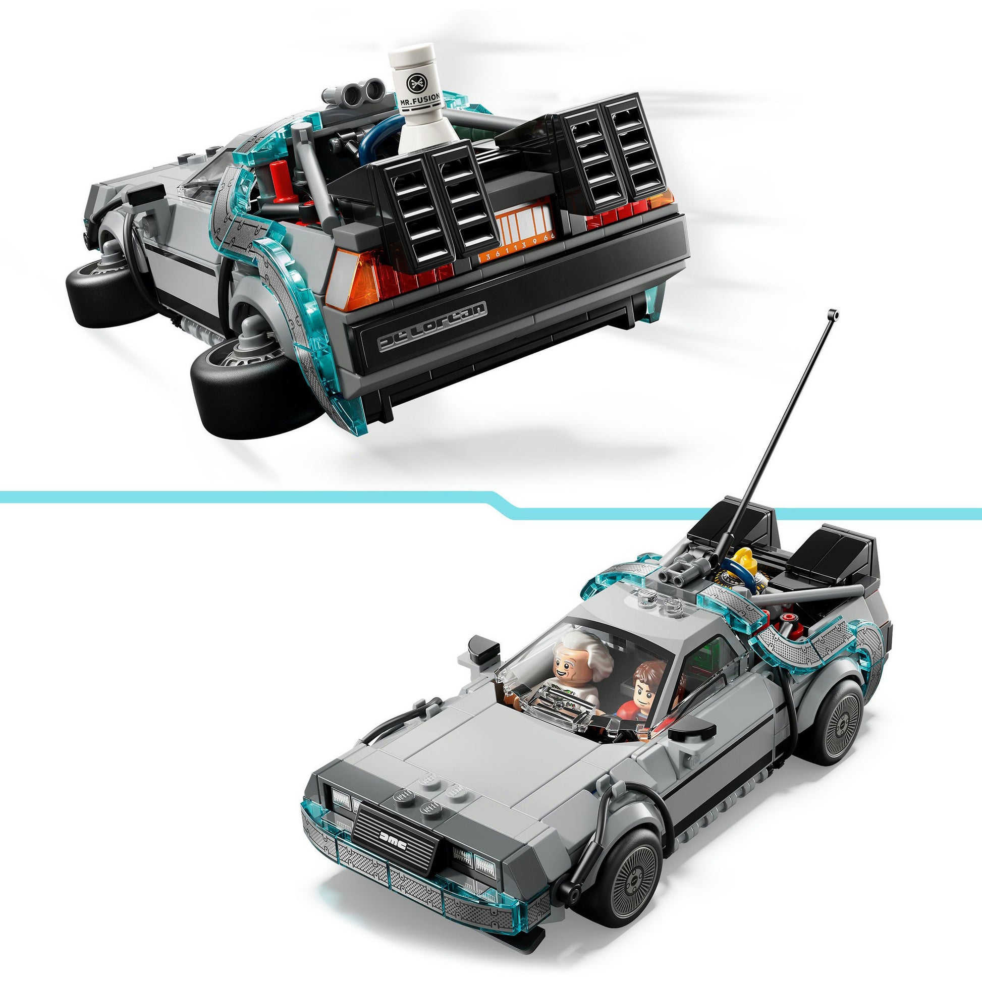 Lego Speed Champions 77256 Zeitmaschine aus Zurück in die Zukunft