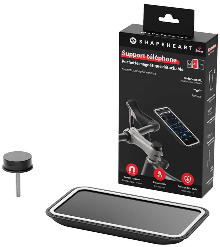 Shapeheart magnetische Smartphone-Gabelvorbauhalterung für Fahrrad