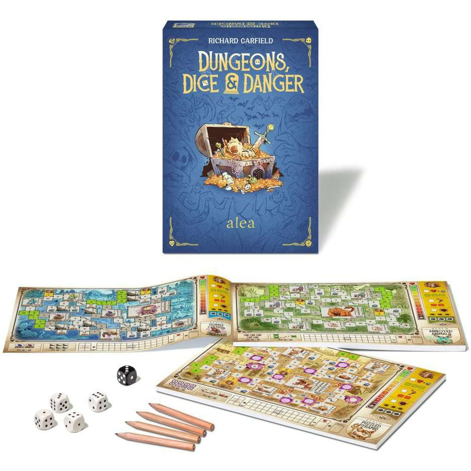 Ravensburger Dungeons, Würfel und Gefahr