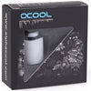 Alphacool Eiszapfen-Verlängerung 20 mm G1 4 AG auf G1 4 IG – weiße Verlängerung (weiß)