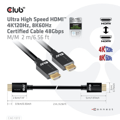 Club 3D Ultrahohling HDMI
