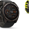 Garmin fēnix® 8 – 51 mm Solar-Saphir – GPS-Multisport-Smartwatch