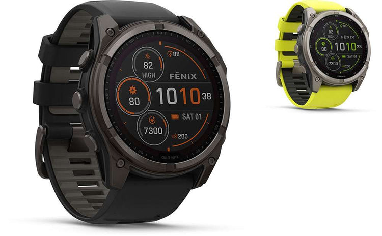 Garmin fēnix® 8 – 51 mm Solar-Saphir – GPS-Multisport-Smartwatch