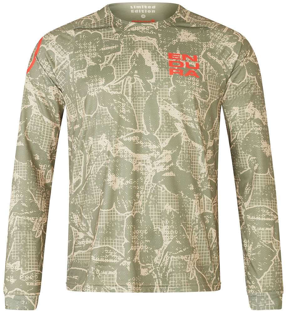 Endura Grid Floral – MTB-Langarmtrikot