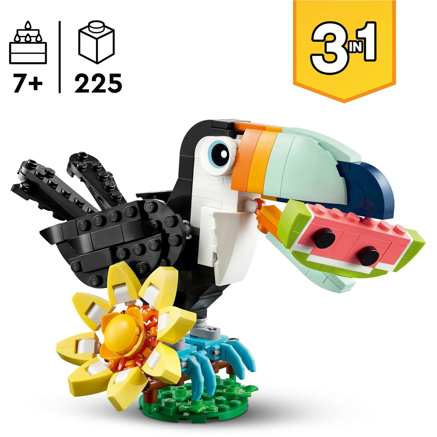 LEGO Creator 31173 Wildtiere: Tropischer Tukan