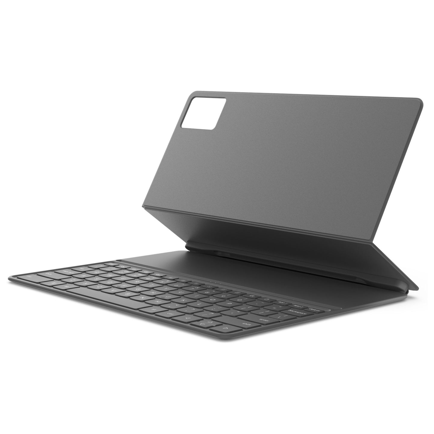 Lenovo Folio-Tastatur für Idea Tab Plus – QWERTY (US International) Tablet-Hülle (Grau)