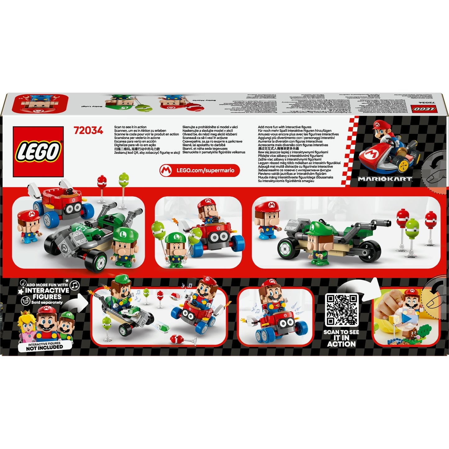 Lego Lego Super Mario 72034 Mario Kart Baby Mario Vs. Baby Luigi