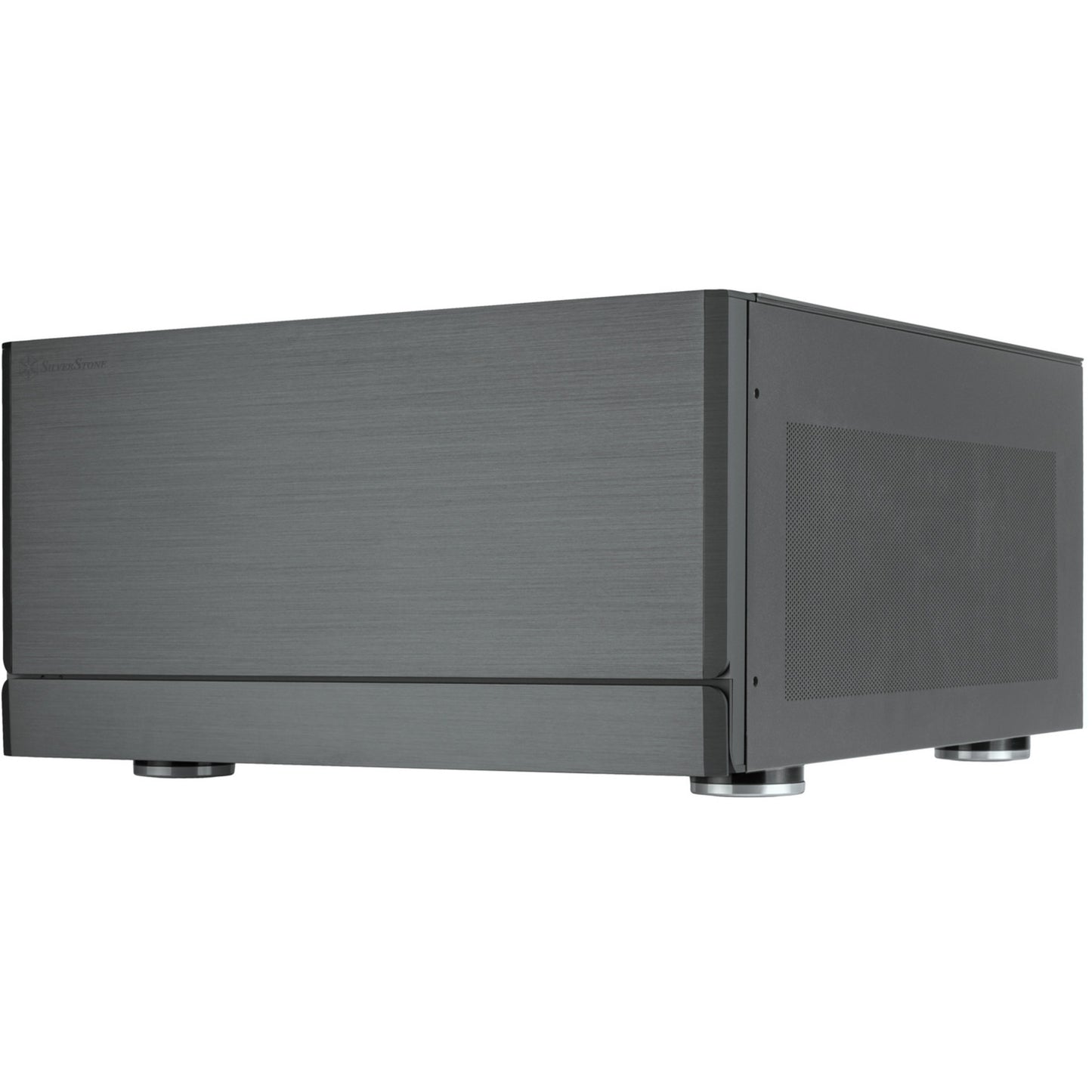 Silverstone Crown 04 HTPC-Gehäuse (dunkelgrau | 4x USB-A | 1x USB-C)