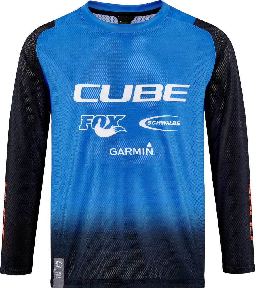 Cube Vetrtex Rookie x Actionteam – Langarmtrikot für Kinder