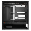 Cougar cfv235 Mesh Midi-Tower-Gehäuse (schwarz | 2x USB-A | 1x USB-C | RGB | gehärtetes Glas)