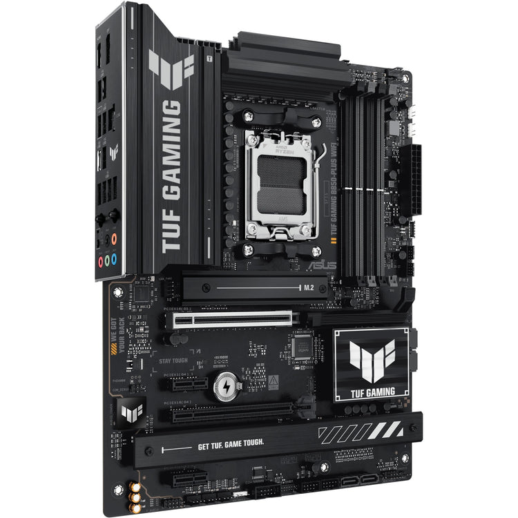 Asus Tuf Gaming B850-Plus Wi-Fi Sockel AM5 Motherboard (RAID, 2,5 GB-LAN, Wi-Fi 7, BT, Sound, ATX)