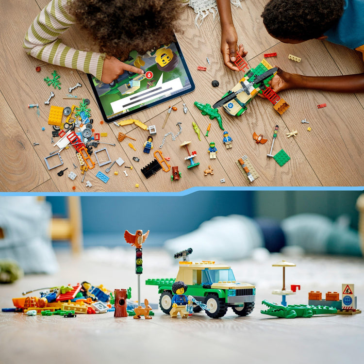 Lego City – Wildtier-Rettungsmissionen, Konstruktionsspielzeug (60353)