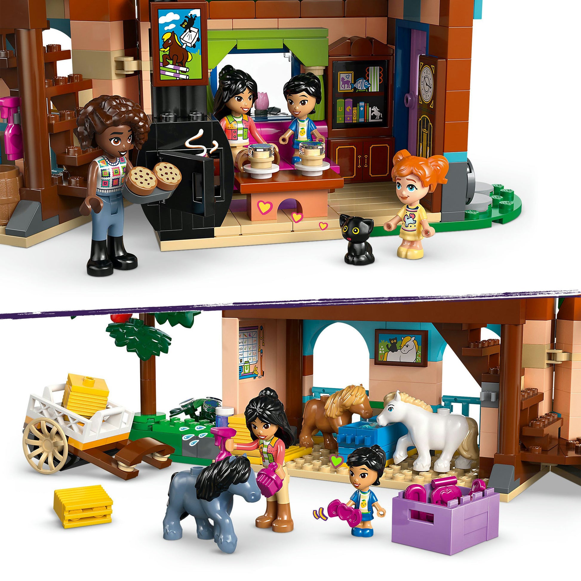 LEGO 42654 Freunde Pony Farm und Stal