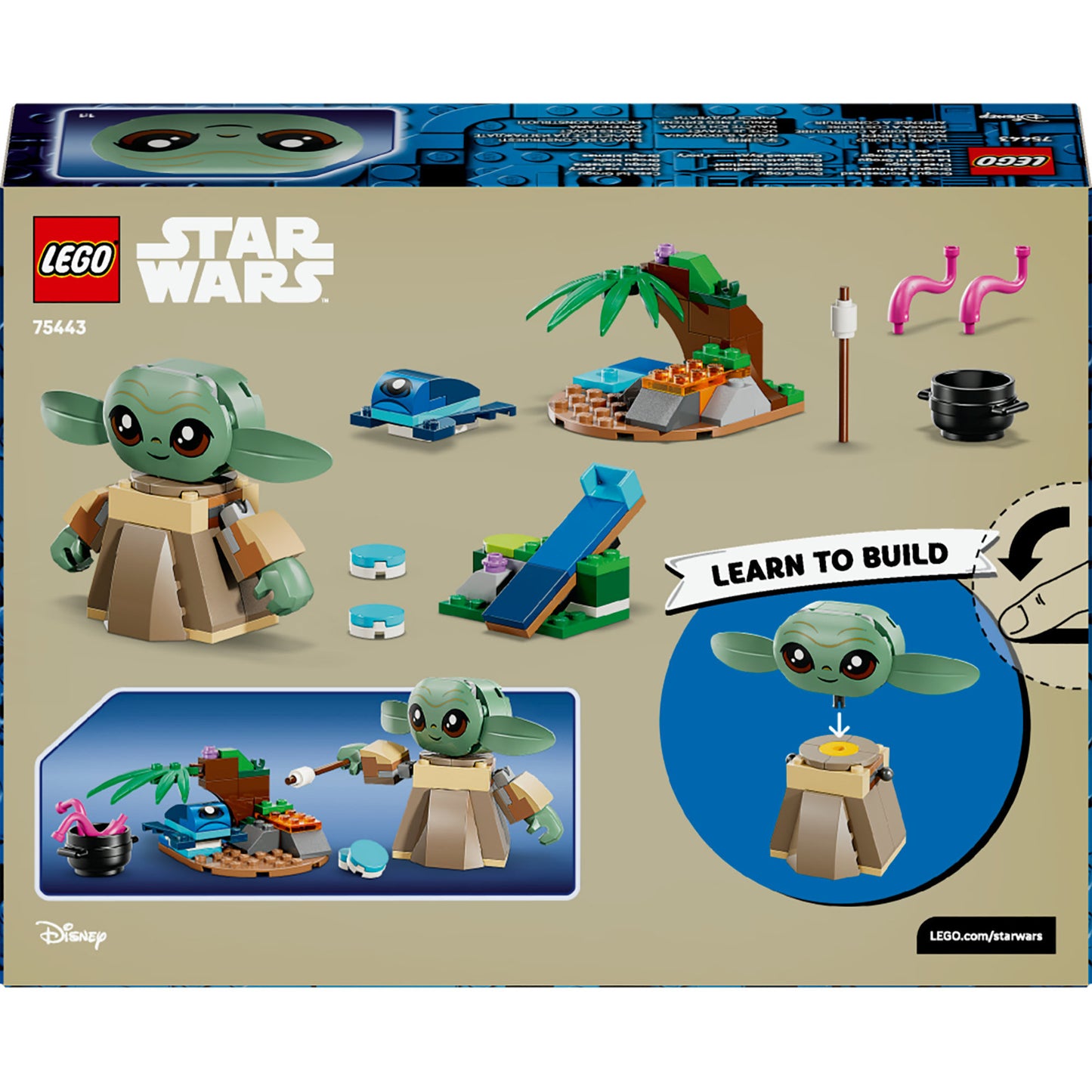 Lego Star Wars TM 75443 Grogus Zuhause | 2 Stk