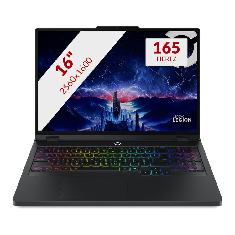 Lenovo Legion Pro 5 16iax10h (83lu0057mh) 16 Gaming-Laptop (schwarz | Core Ultra 9 275hx | RTX 5070 Ti | 32 GB | 1 TB SSD)
